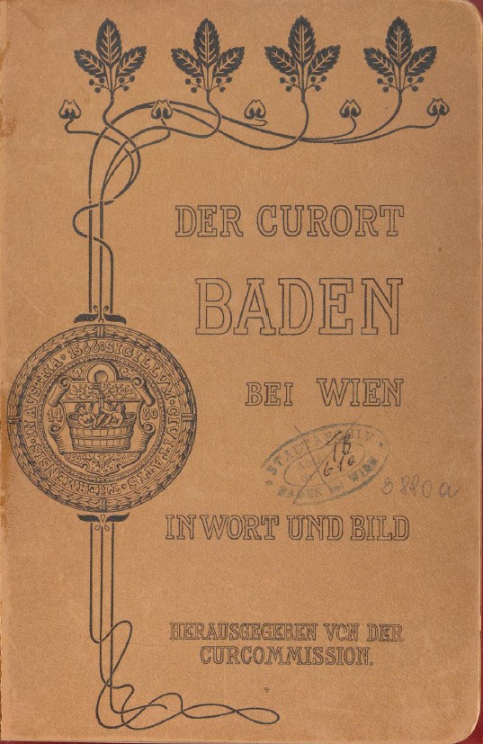 Der Curort Baden von der Curcommission 1900 (B880a)