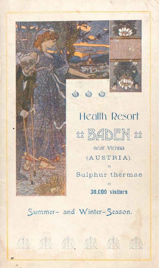 Health Resort Baden. Guide to Baden published by the Cur-Commission 1906 (B882a)