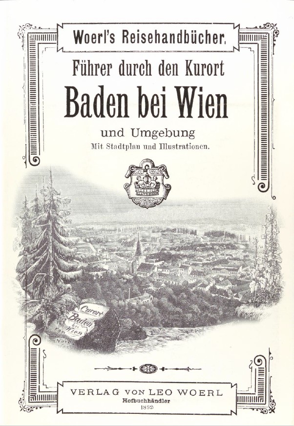 Woerl's Reisehandbücher Curort Baden & Umgebung 1892