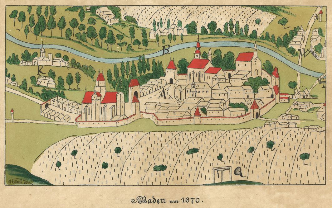 Baden um 1670