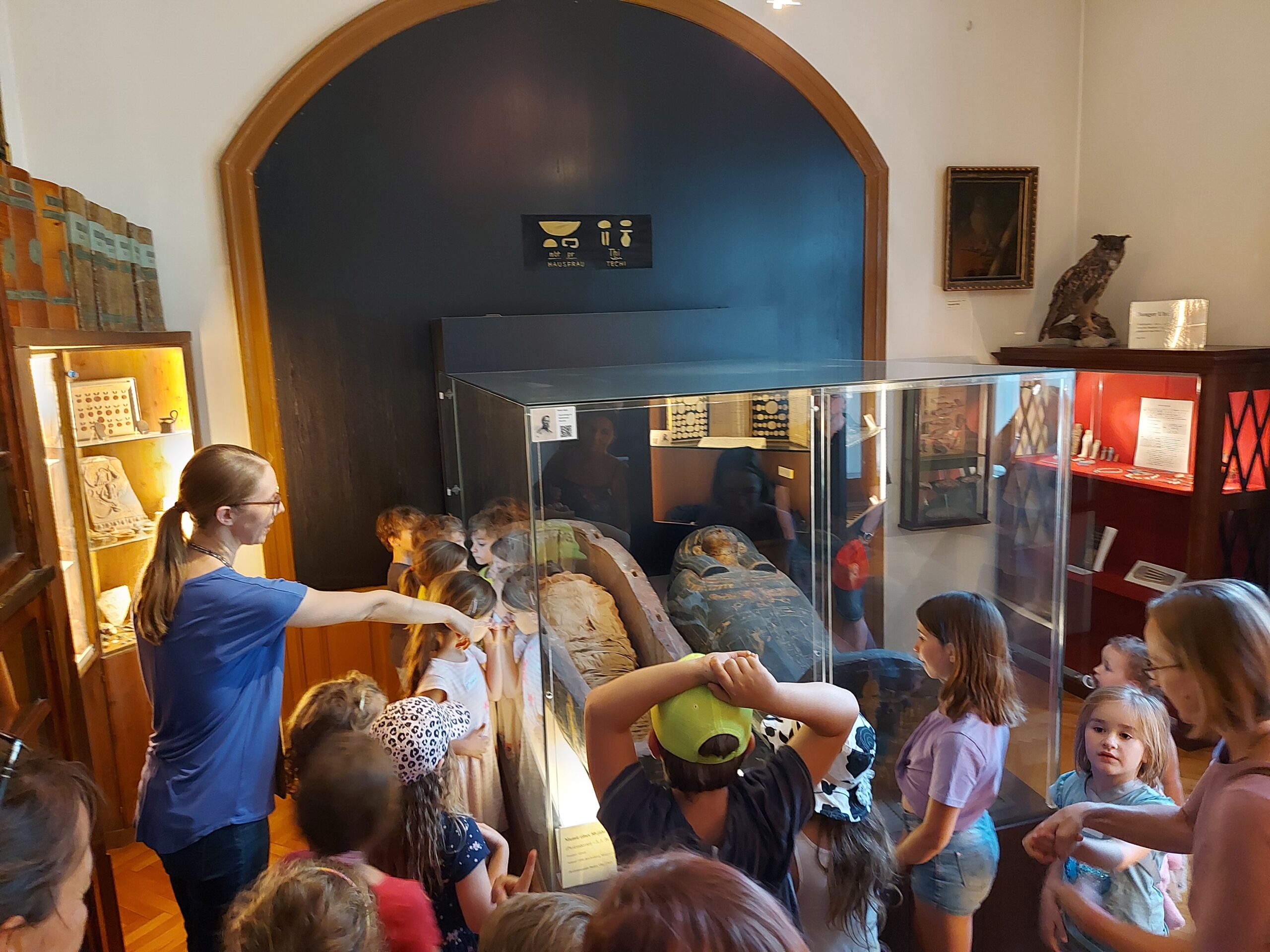Mumie im Rollettmuseum