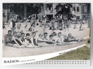 Kalender für 2026 zum Thema 100 Jahre Strandbad